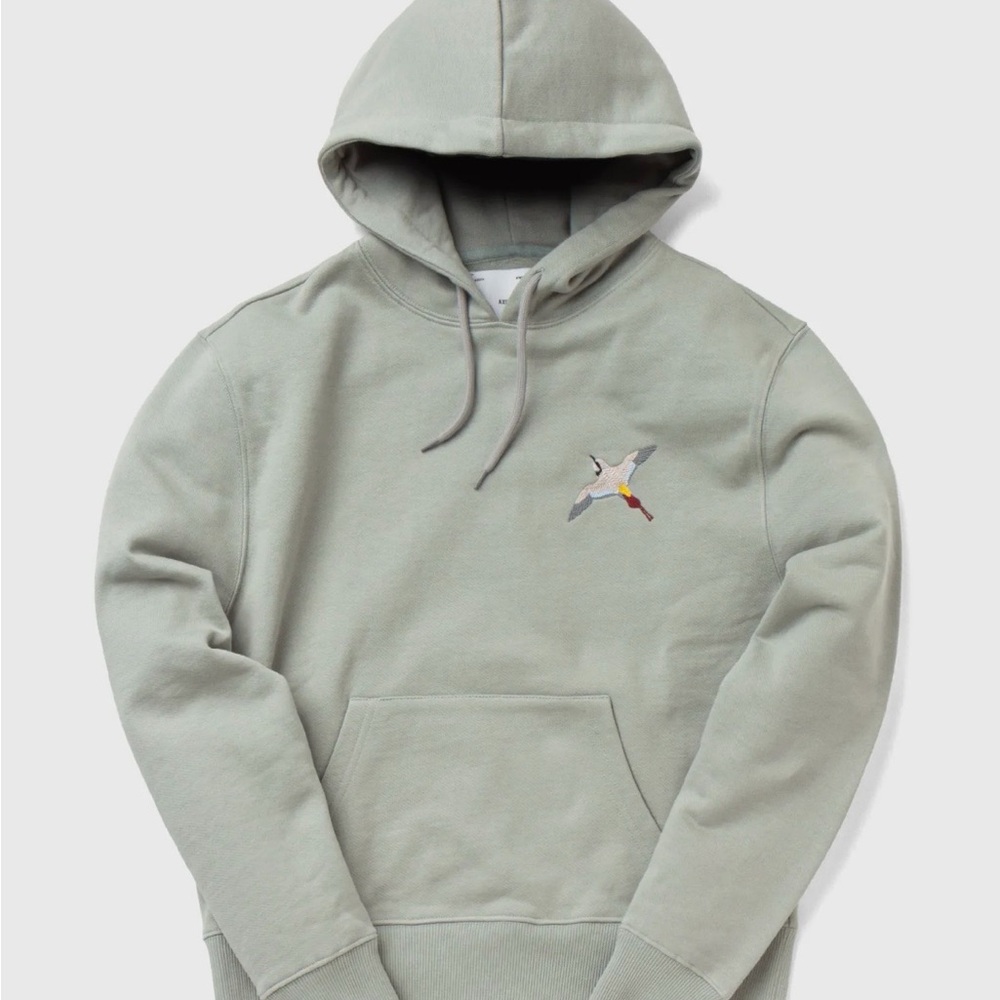 Axel Arigato, Sage Green Single Bird Hoodie, Size XS
